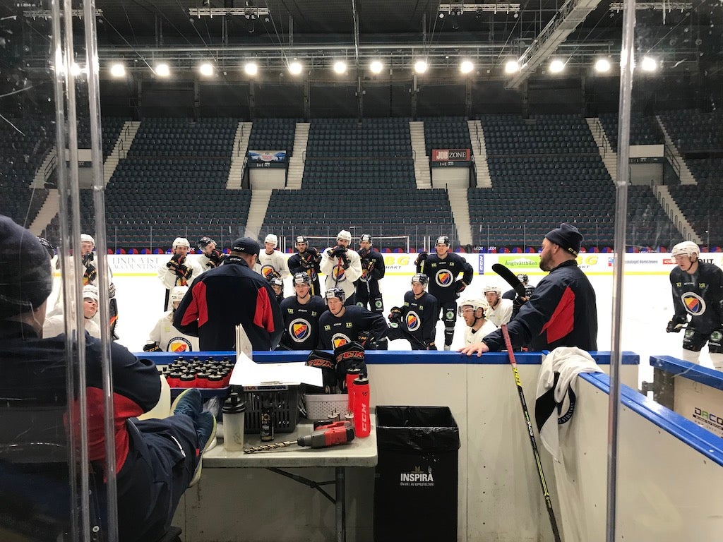 (21020) Djurgården träning Mikael Aaro Nichlas Falk