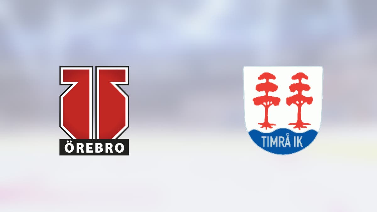 Efter trendbrottet senast – Timrå IK jagar nya poäng mot Örebro Hockey