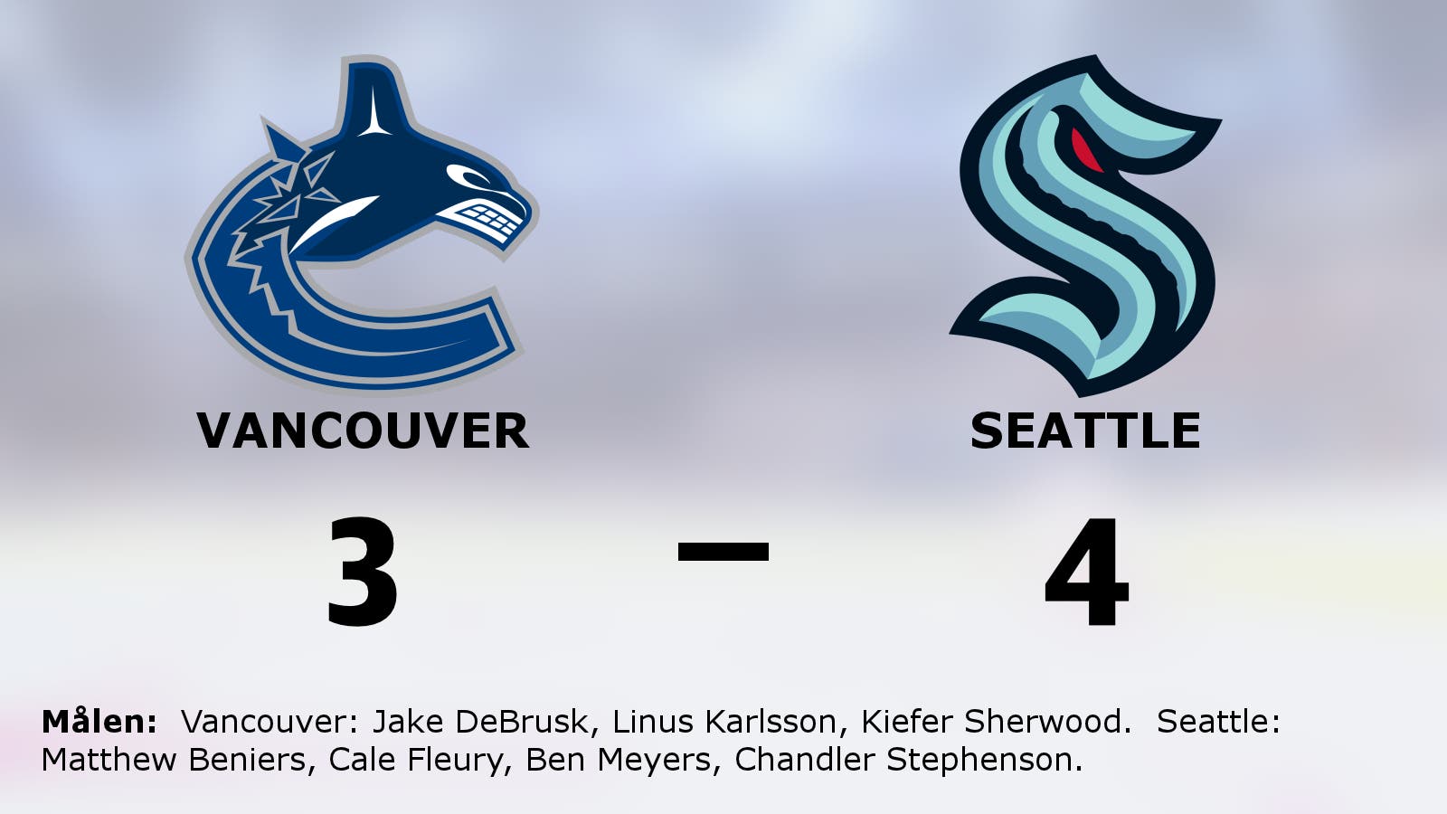 Straffar avgjorde när Seattle vann mot Vancouver