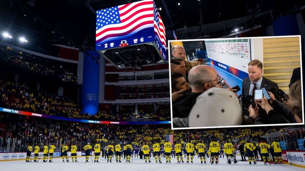 USA nationalsång Tre Kronor Globen Ryan Warsofsky