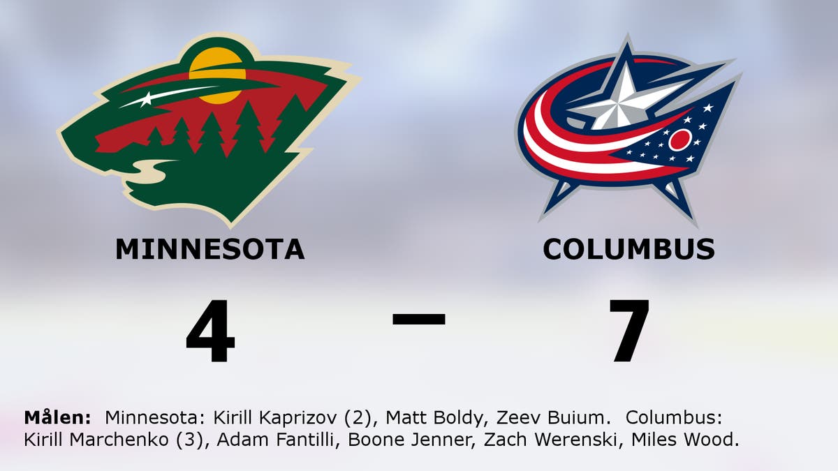 Två poäng för Columbus borta mot Minnesota