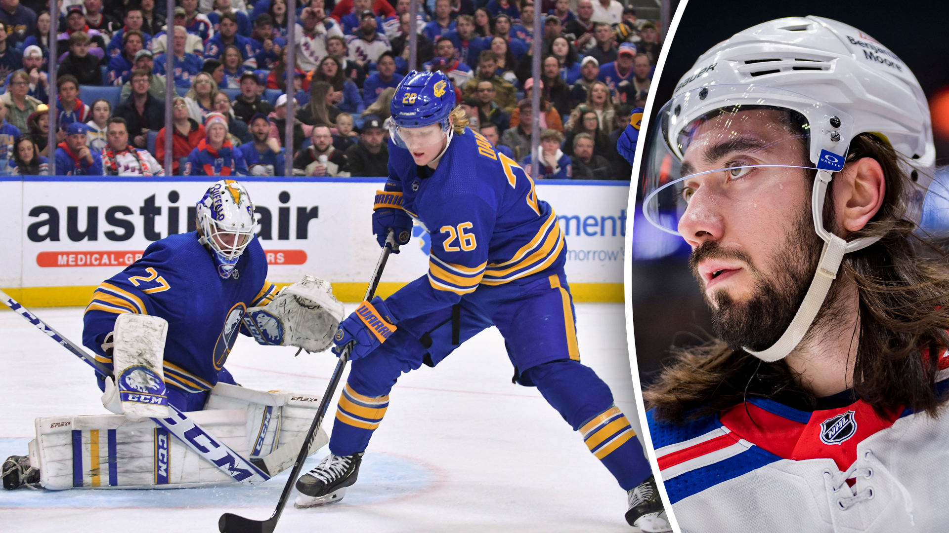 (27319) Devon Levi Rasmus Dahlin Mika Zibanejad