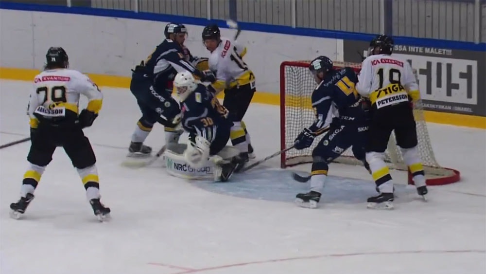 Skärmdump Hockeyettan TV