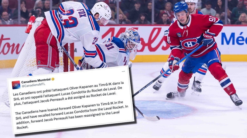 Foto: Bildbyrån / skärmdump Montreal Canadiens