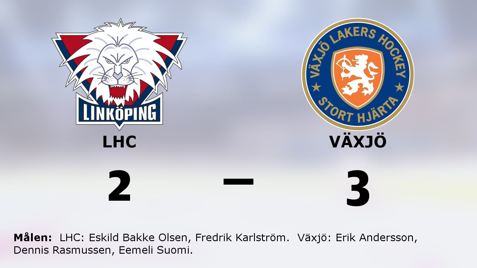 Ny seger för Växjö mot favoritmotståndet