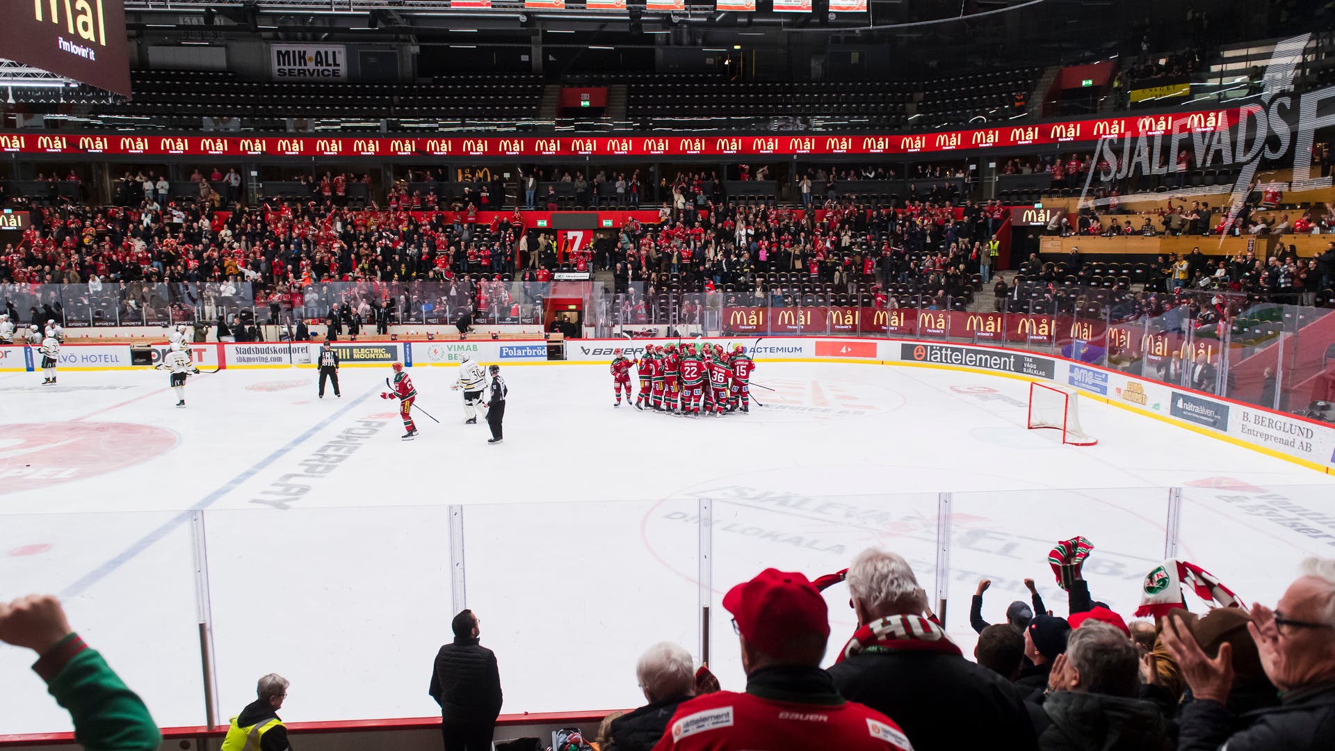 modo hockey Hägglunds arena publik
