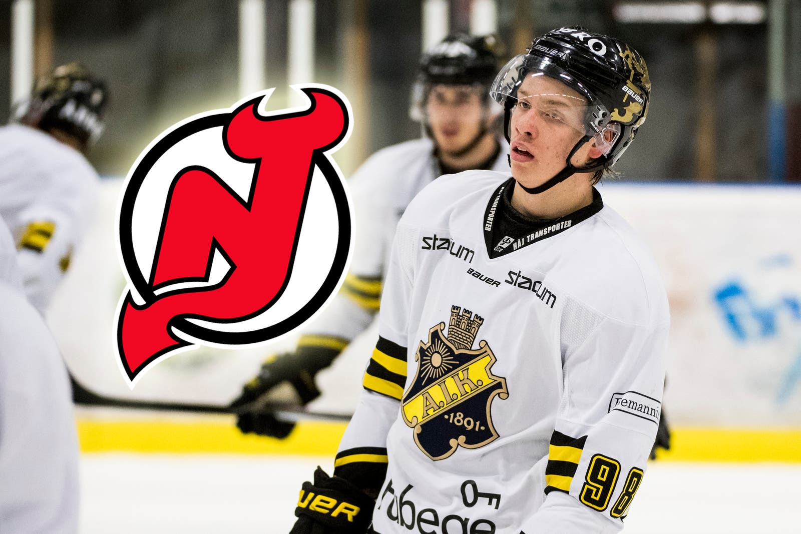 (152) Jesper Bratt Devils