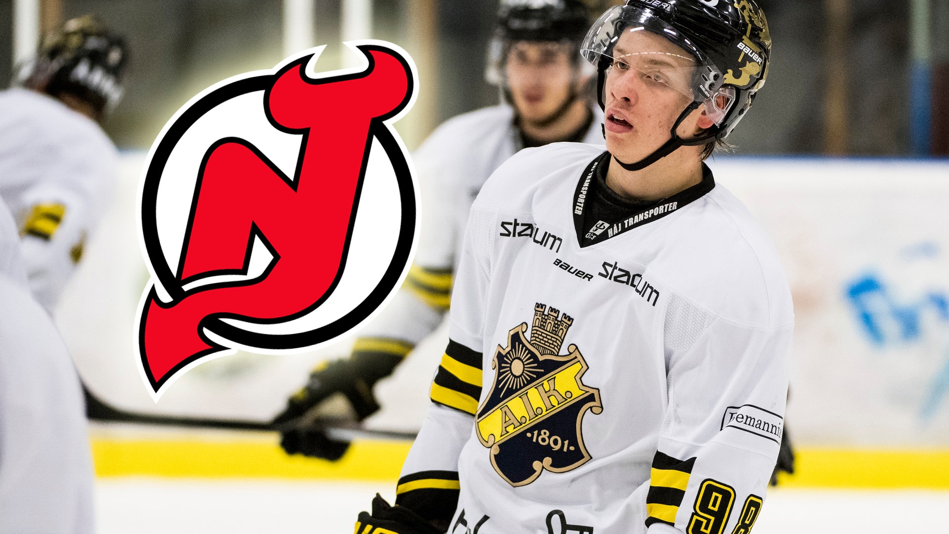 (152) Jesper Bratt Devils