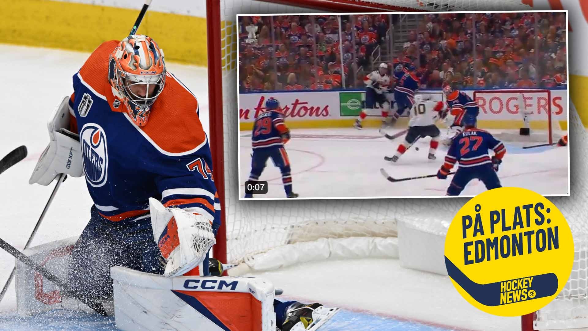 Stuart Skinner Edmonton Oilers