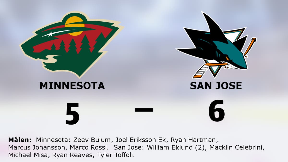 San Jose vann efter förlängning mot Minnesota