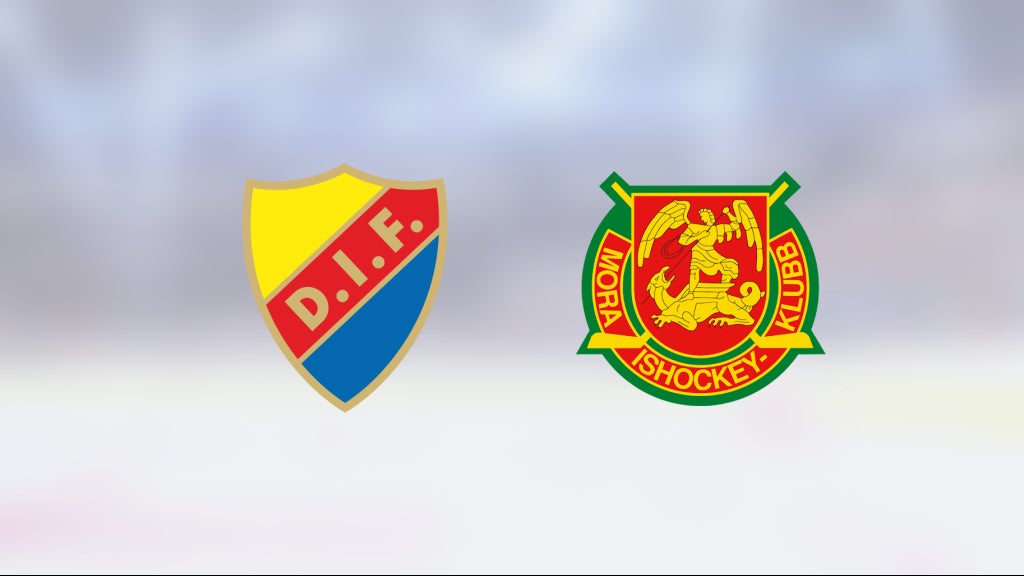 Mora avgjorde i tredje perioden mot Djurgården