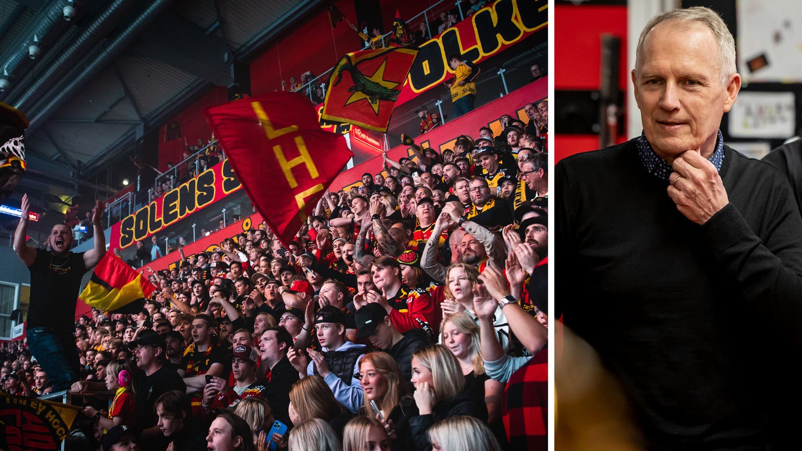 (28862) Luleåfans och Stefan Enbom