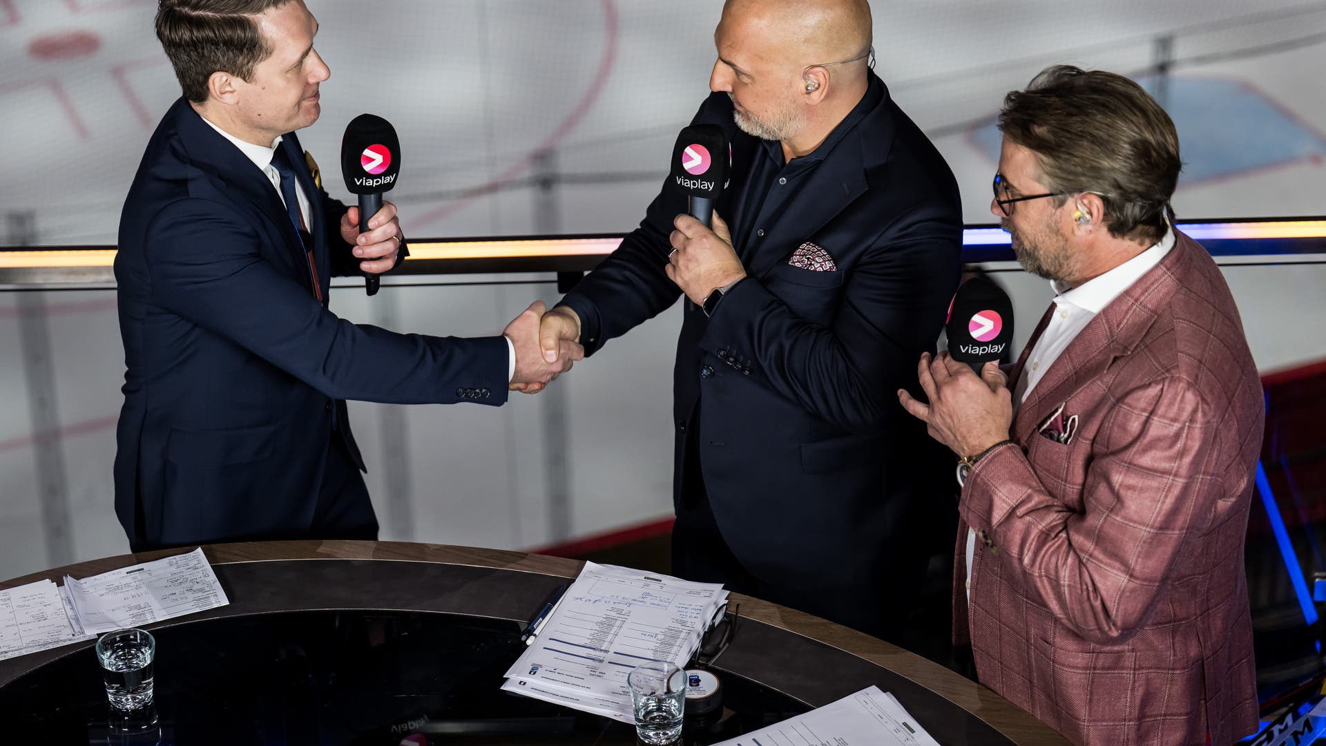 Sam Hallam, Erik Granqvist, Peter Forsberg