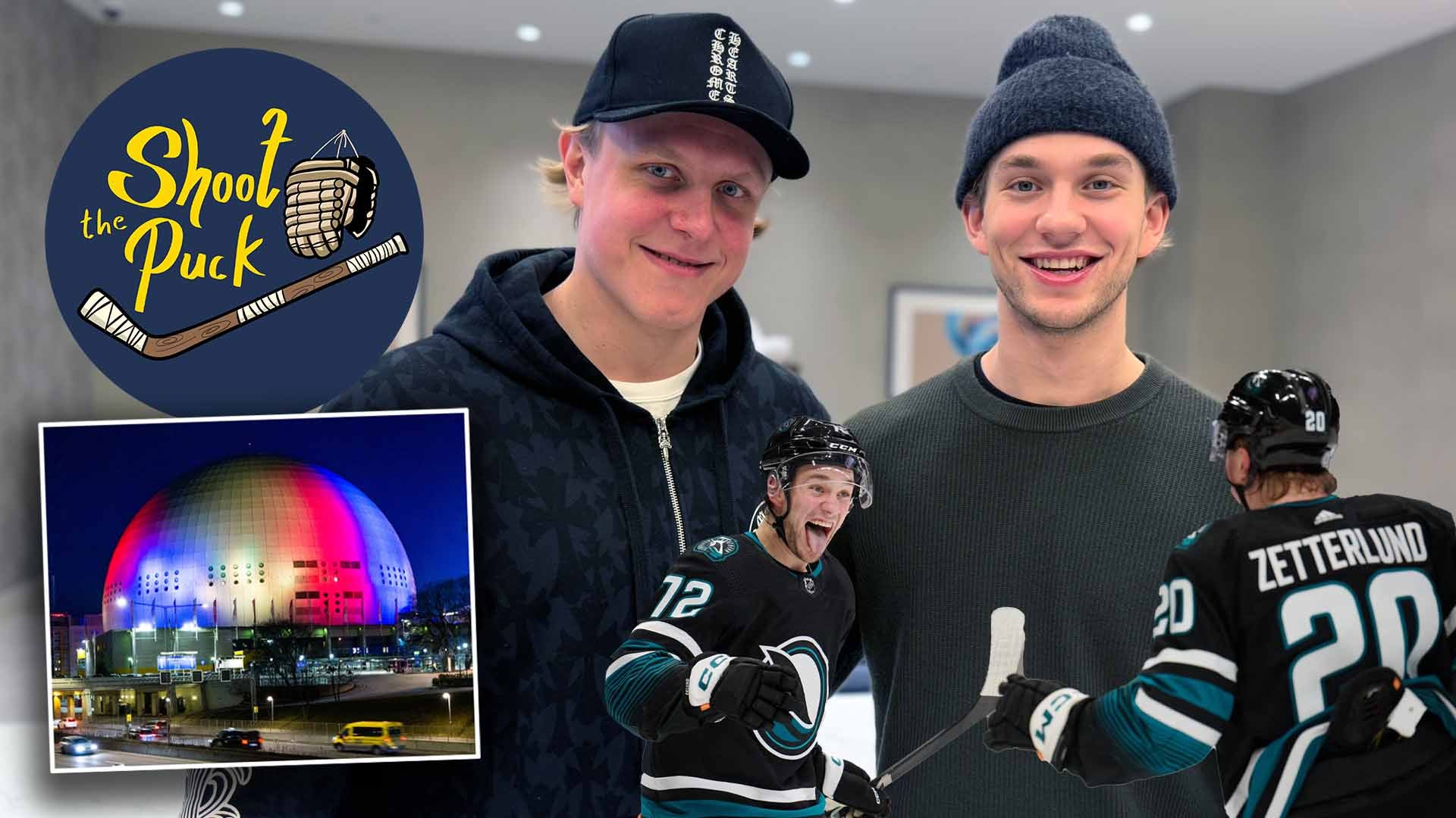 William Eklund Fabian Zetterlund Shoot The Puck