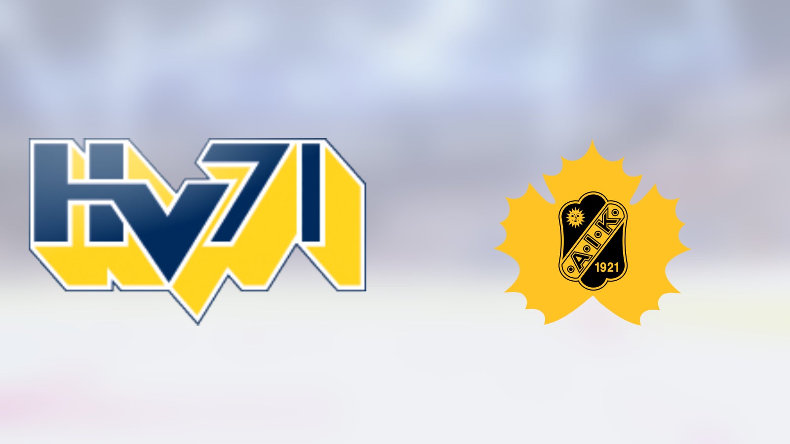 Formsvaga HV 71 möter Skellefteå AIK på hemmaplan