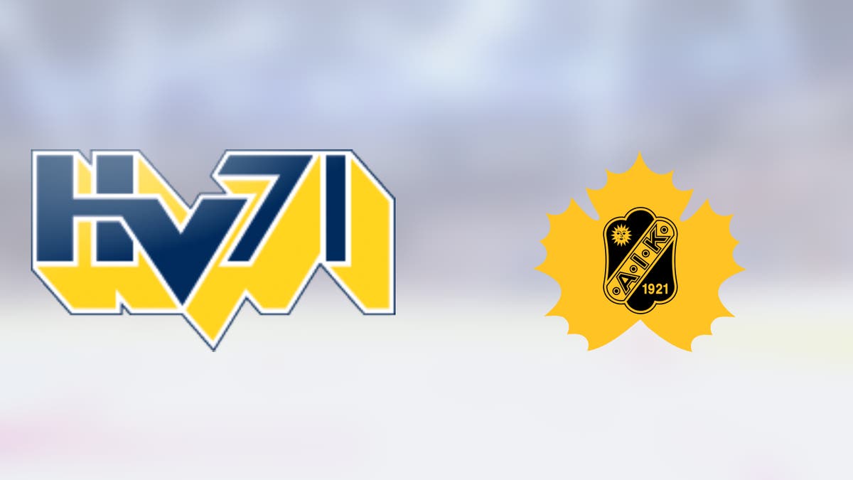 Formsvaga HV 71 möter Skellefteå AIK på hemmaplan