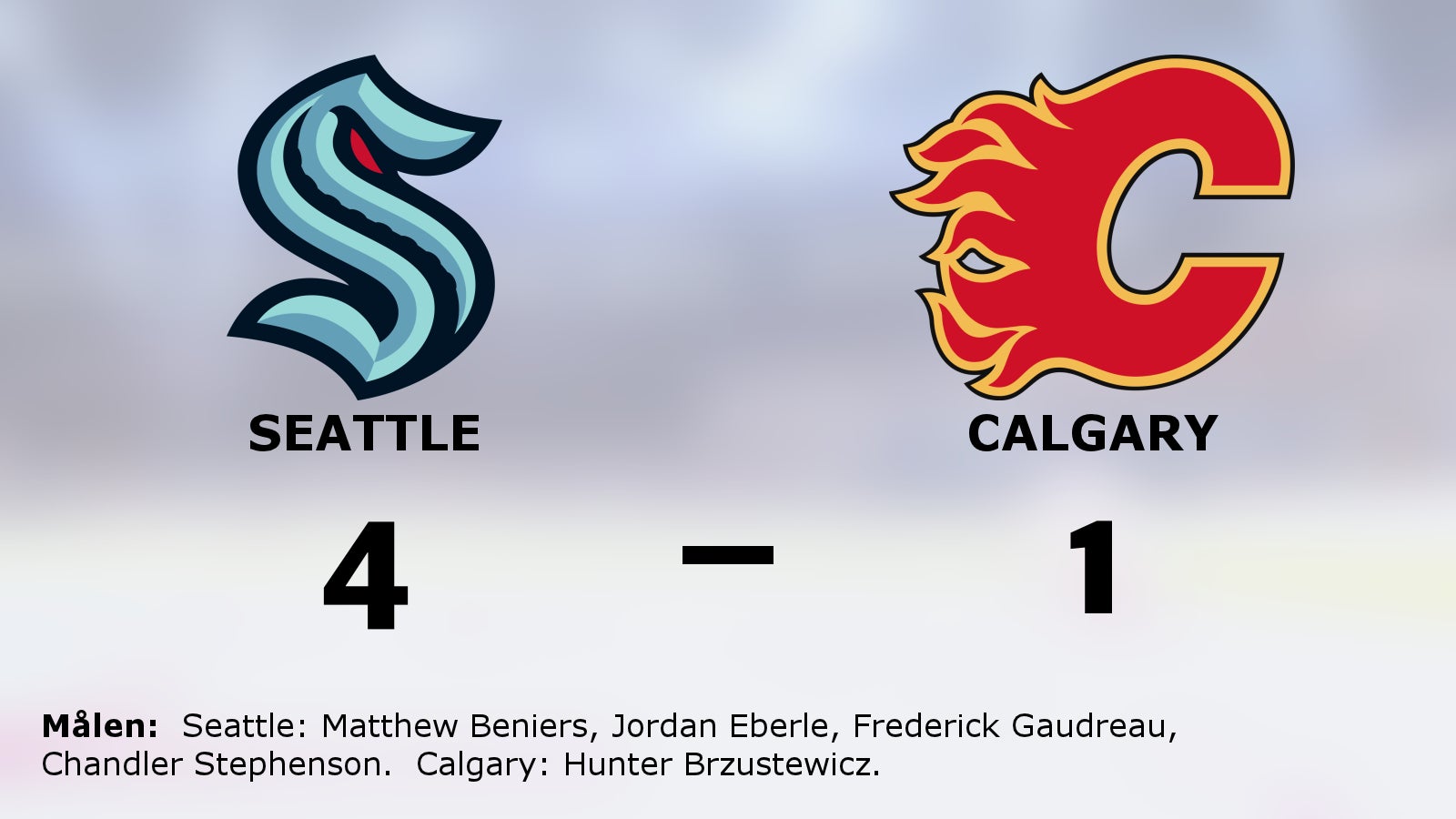 Seattle besegrade Calgary hemma