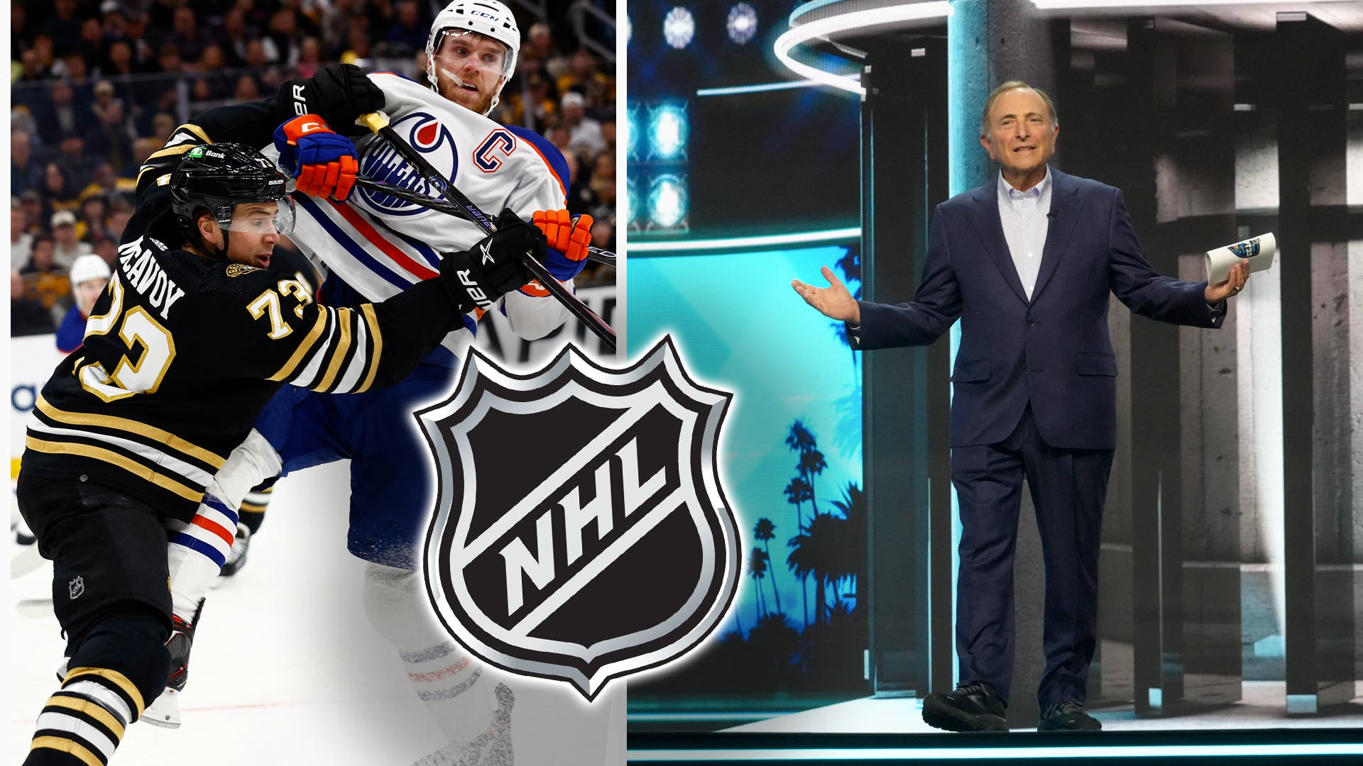 NHL Bettman McDavid