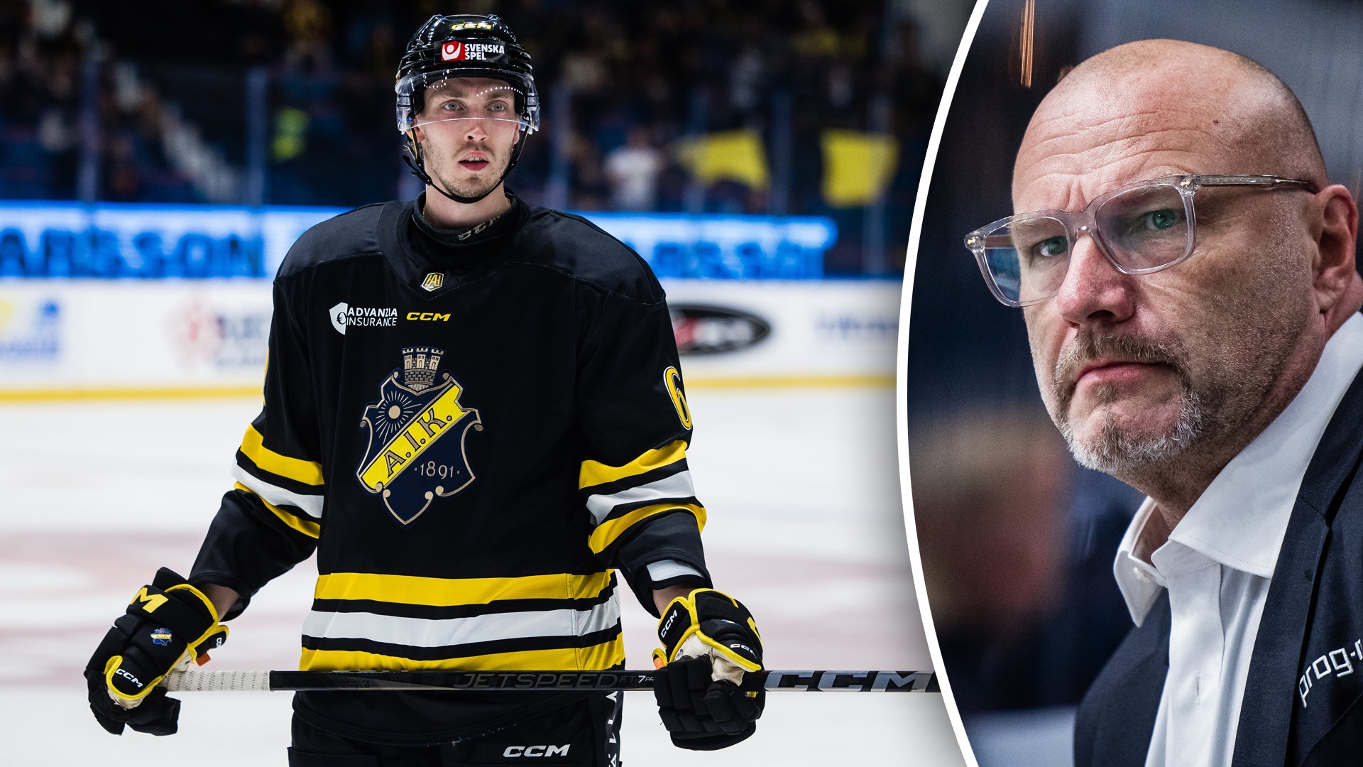 Simon Åkerström Fredrik Hallberg AIK