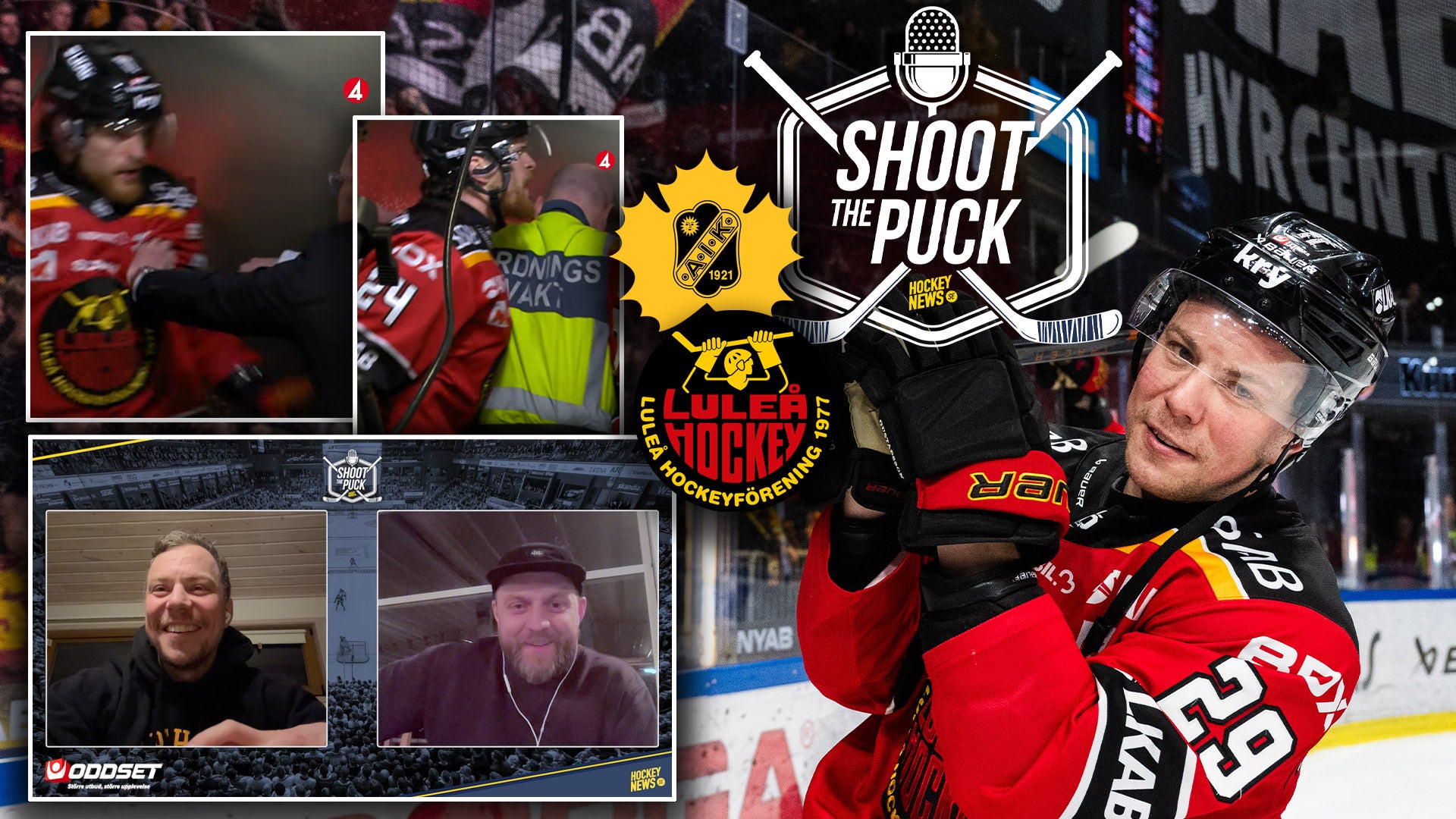 Erik Gustafsson Shoot the Puck