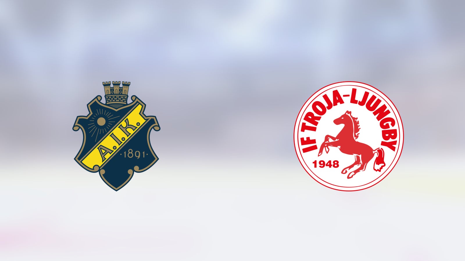 Efter fyra segrar i rad – AIK möter Troja-Ljungby