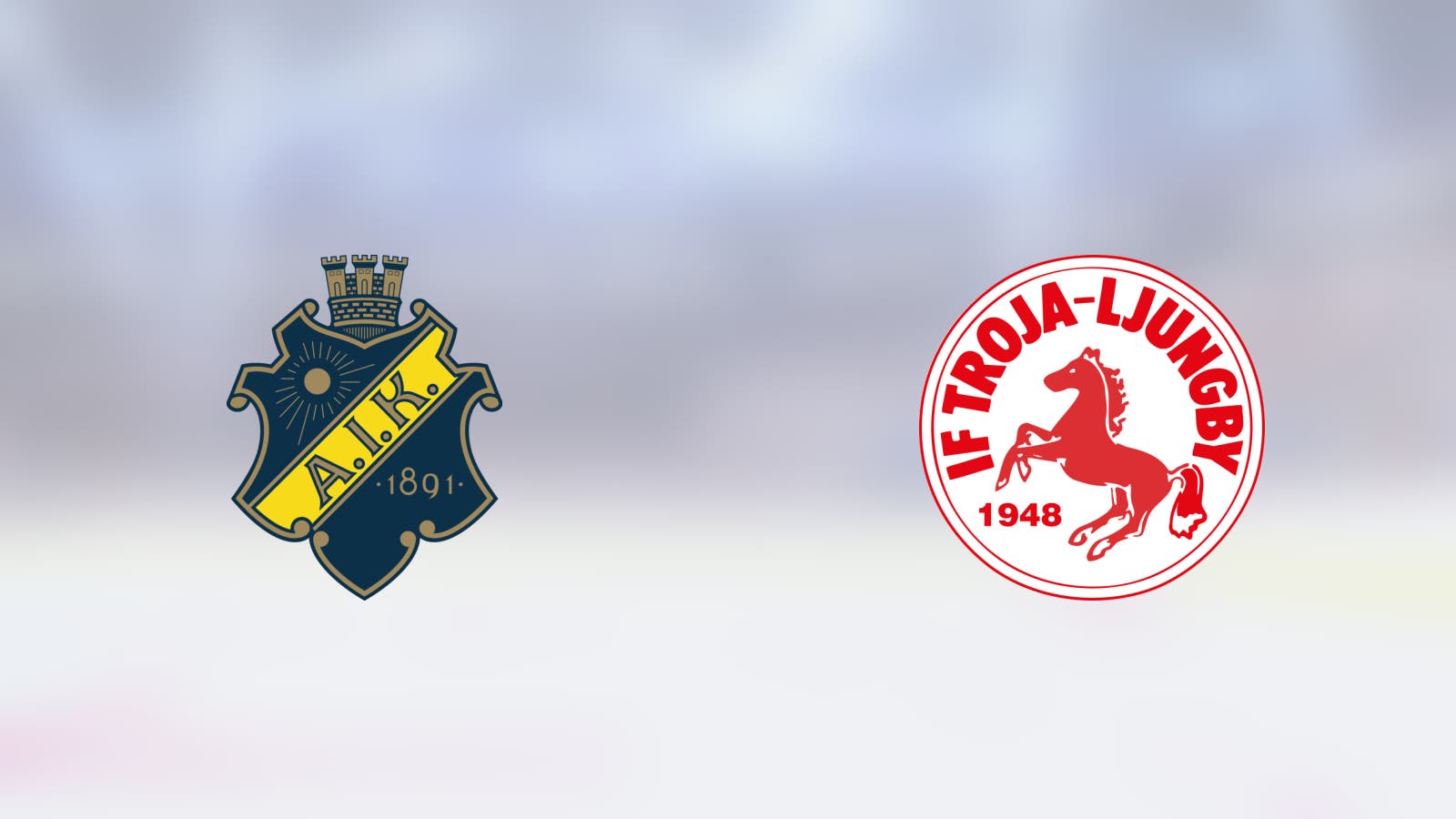 Efter fyra segrar i rad – AIK möter Troja-Ljungby