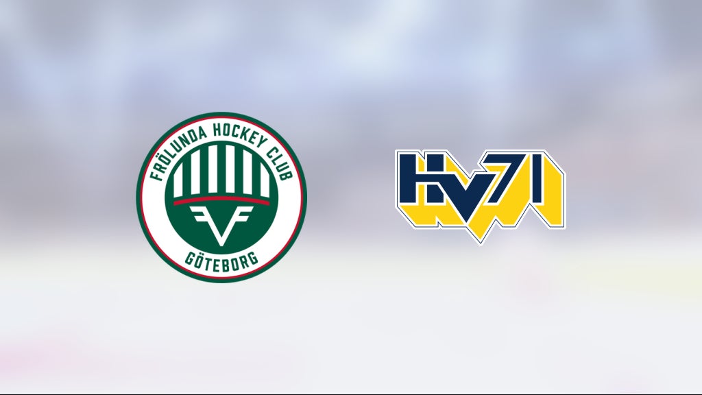 Två mål för Frölundas Liam Elofsson i segern mot HV 71