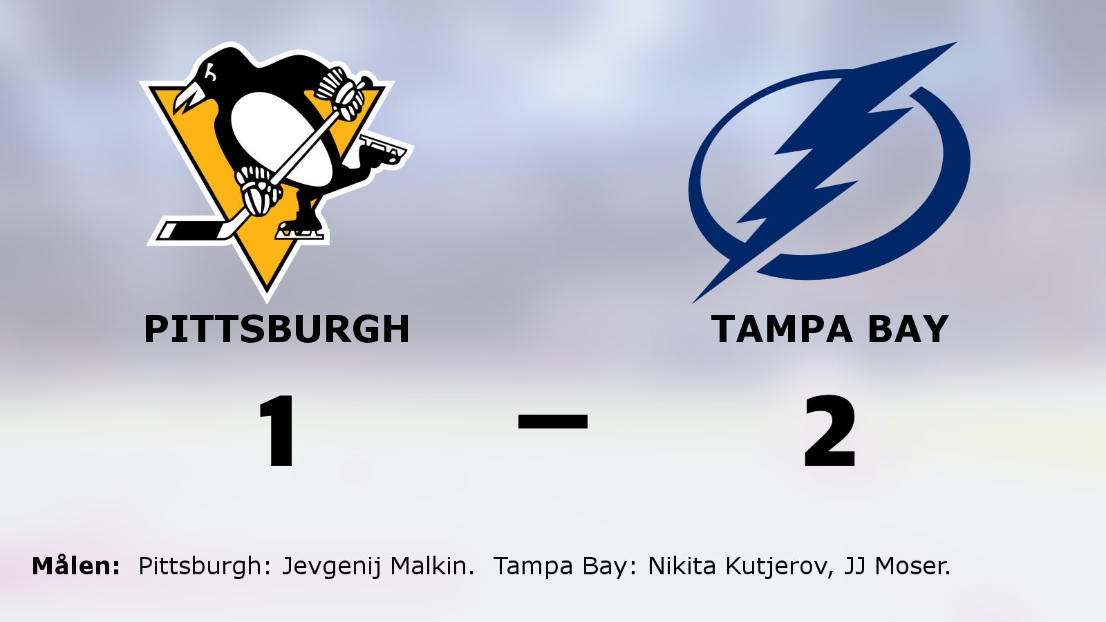 Seger på straffar för Tampa Bay borta mot Pittsburgh