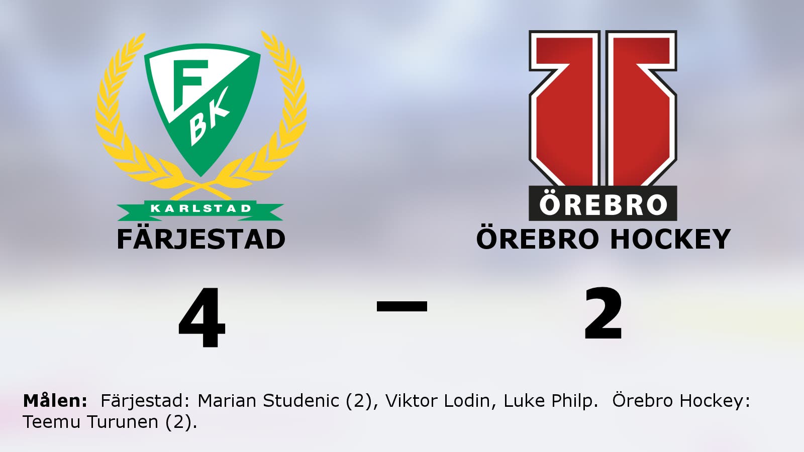 Ny seger för Färjestad mot drömmotståndet