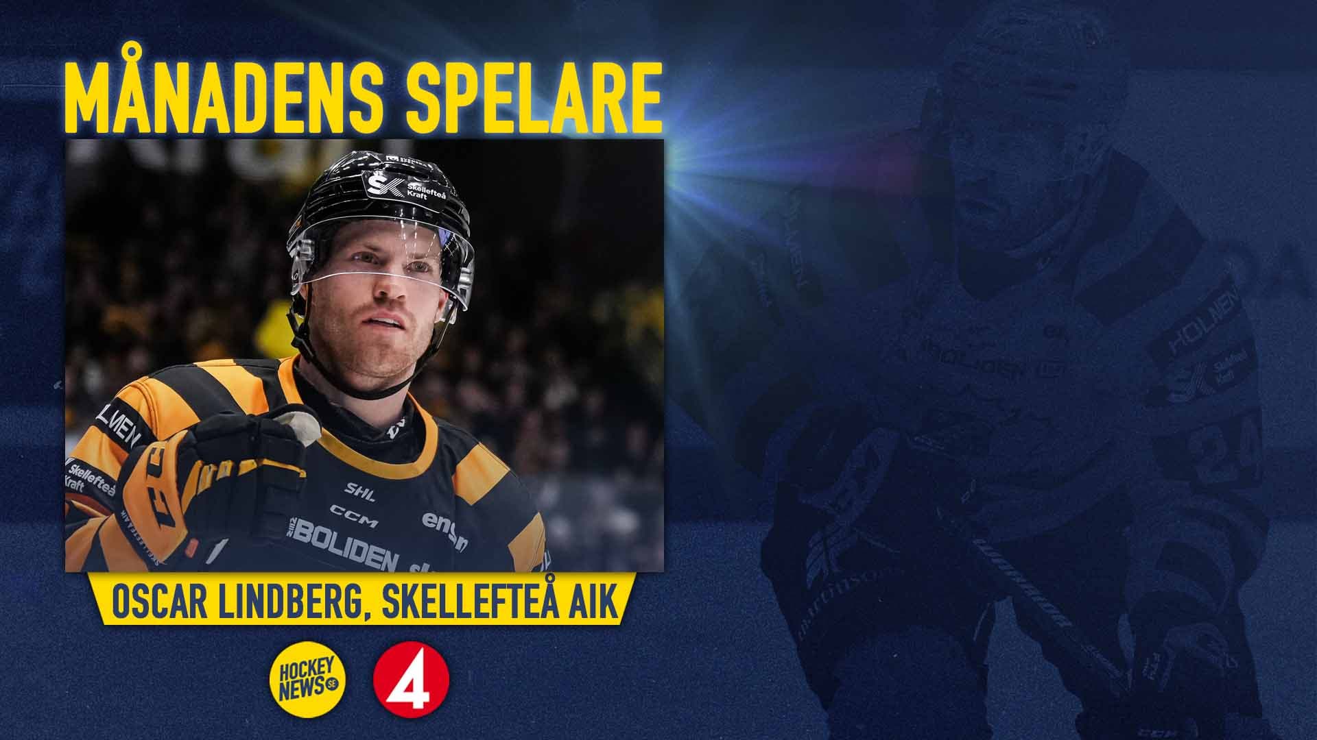 Oscar Lindberg Månadens spelare
