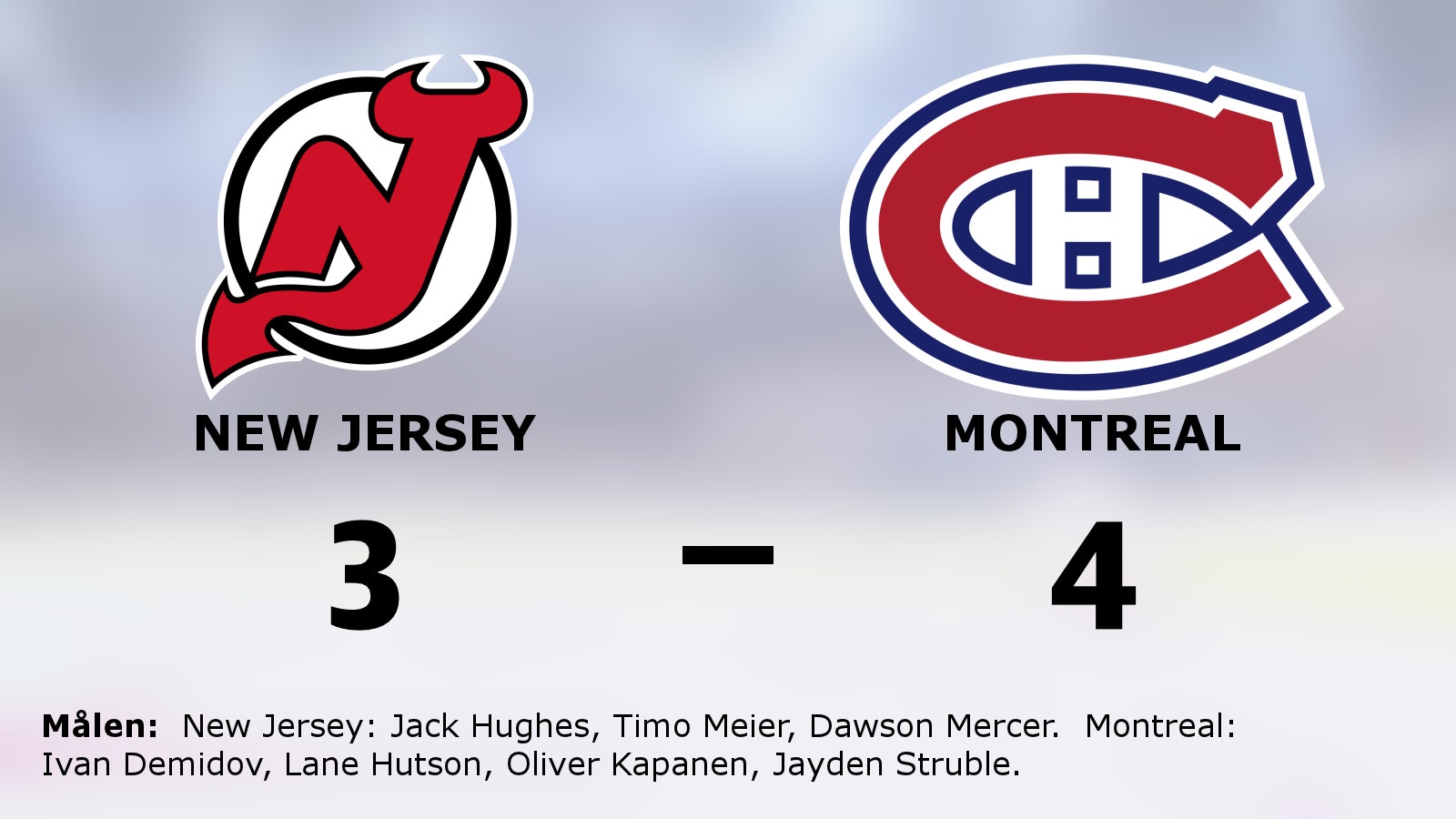 Montreal avgjorde i straffläggningen borta mot New Jersey