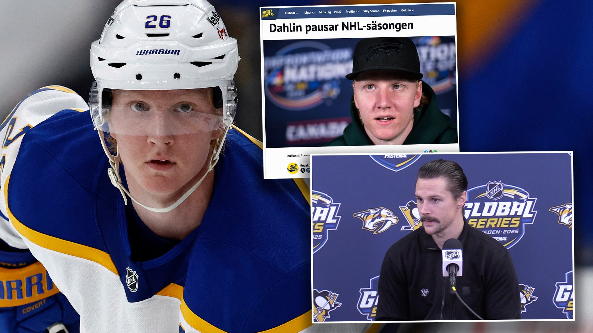 Erik Karlsson Rasmus Dahlin