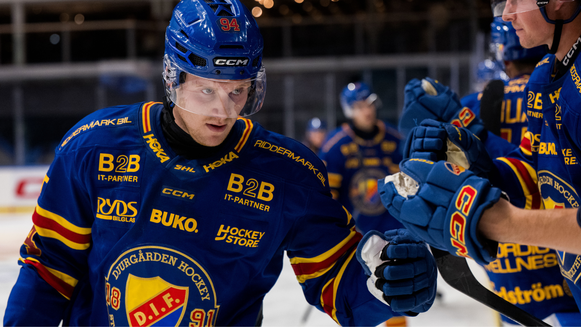 Sebastian Hartmann var ett av tre nyförvärv som gjorde mål mot Brynäs.