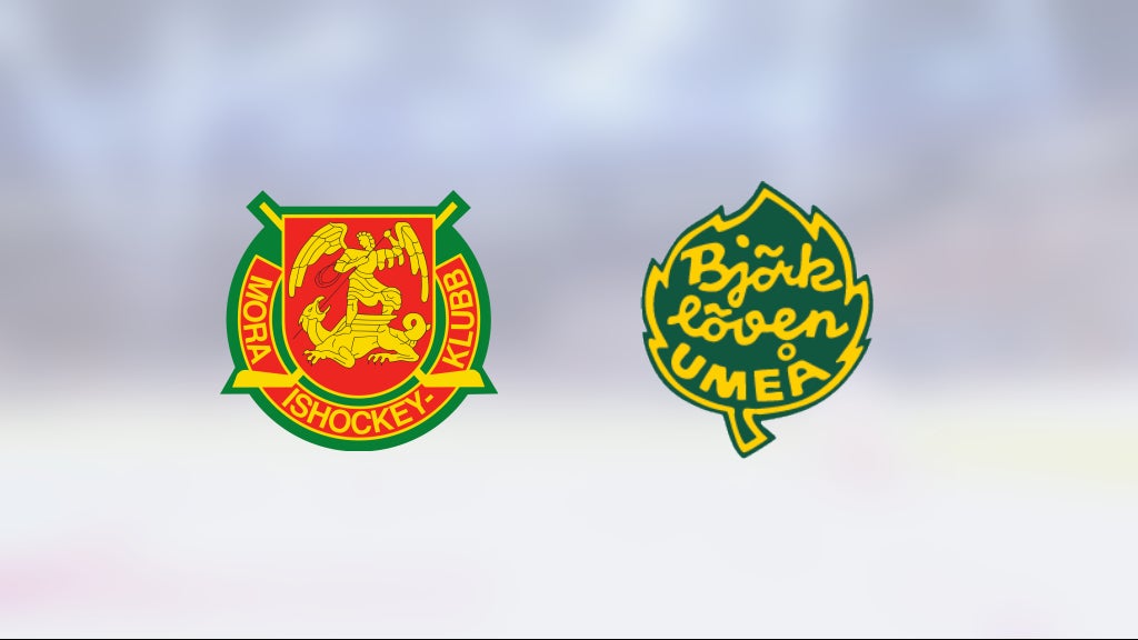 Björklöven avgjorde i straffläggningen borta mot Mora