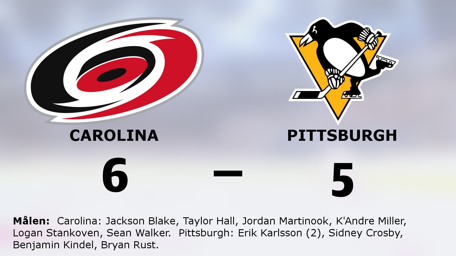 Carolina segrade i toppmötet – Sean Walker hjälte