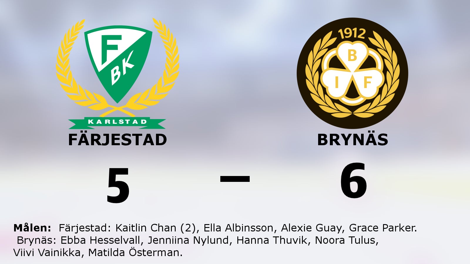 Seger i förlängningen för Brynäs mot Färjestad