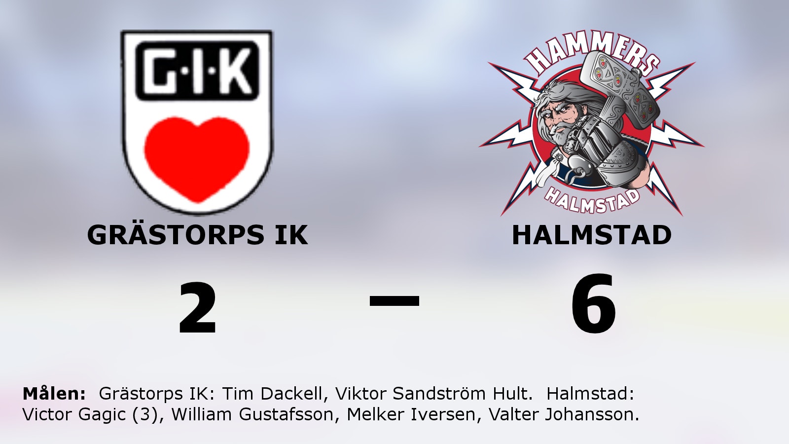 Svårstoppade Halmstad fortsätter vinna – 6–2 mot svaga Grästorps IK