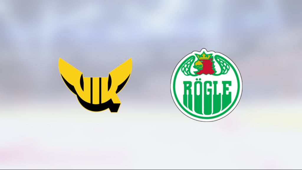 Rögle nollade VIK Hockey J20 – vann med 2–0