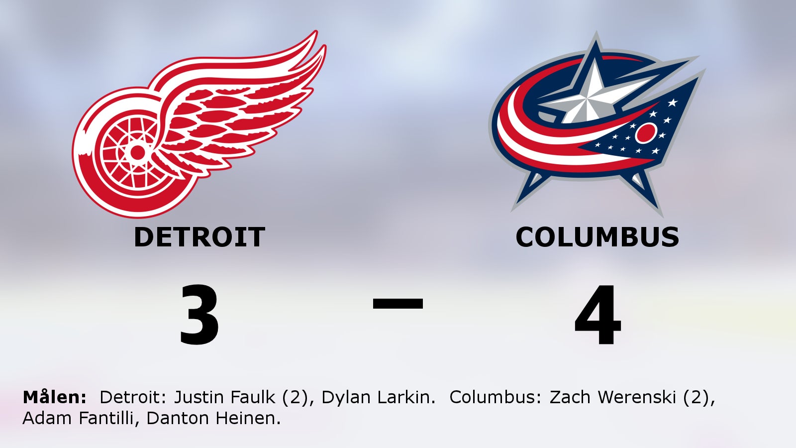 Efter sex förluster i rad – äntligen är sviten bruten för Columbus