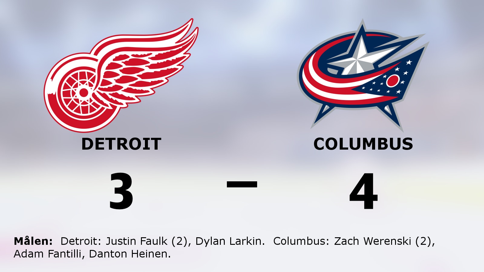 Efter sex förluster i rad – äntligen är sviten bruten för Columbus