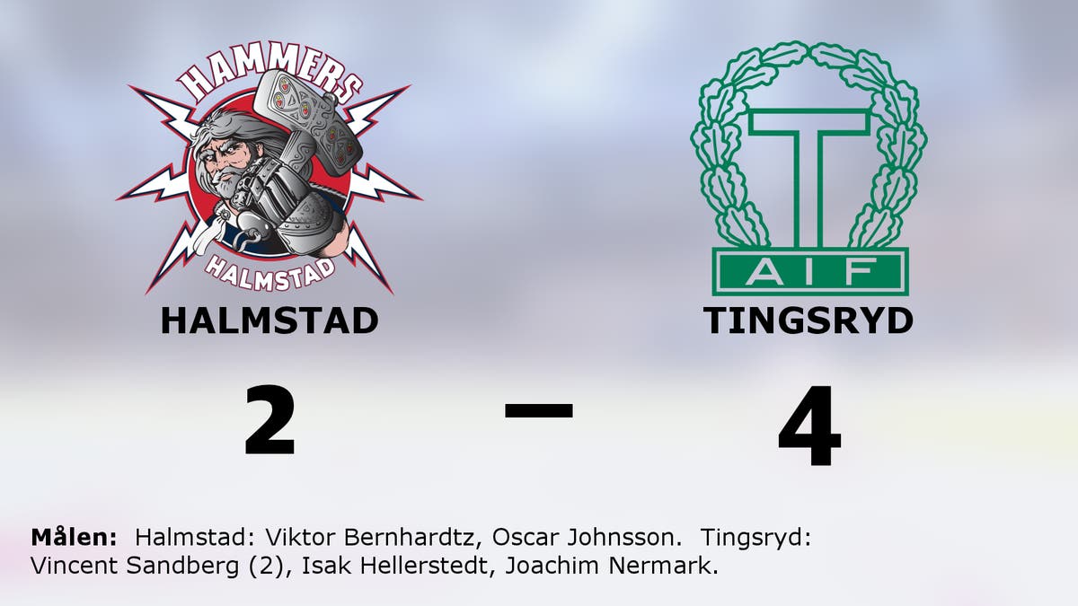 Formstarkt Tingsryd vann mot Halmstad
