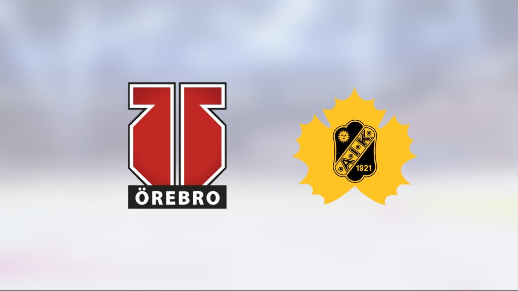 Skellefteå nollade Örebro Hockey – vann med 3–0