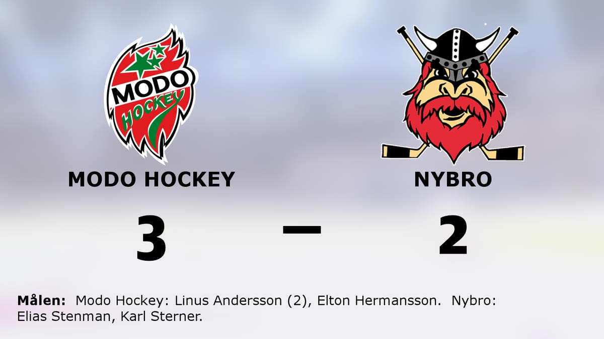 Vassast i straffläggningen – Modo Hockey vann mot Nybro