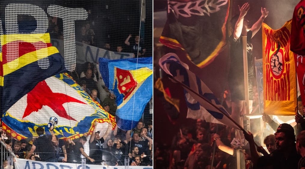 Djurgården Luleå flaggor förbud