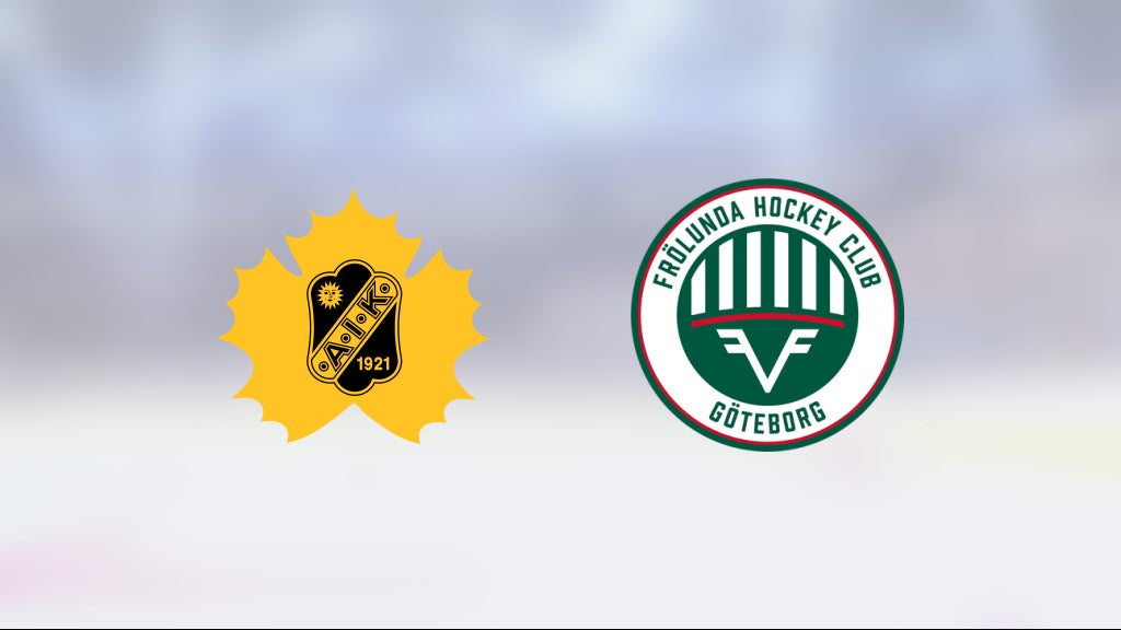 Seger för Frölunda HC med 3–1 mot Skellefteå