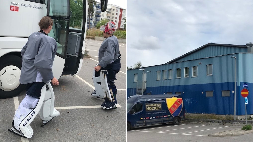 (24465) Carl Lindbom Matthew Galajda Djurgården