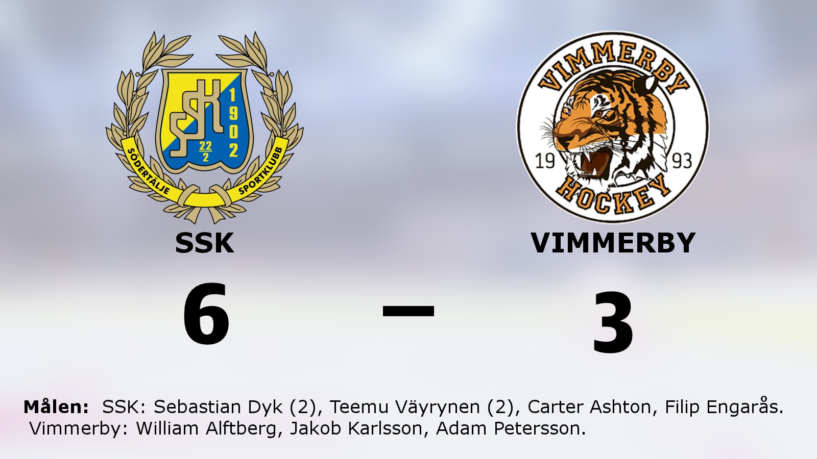SSK vann mot Vimmerby