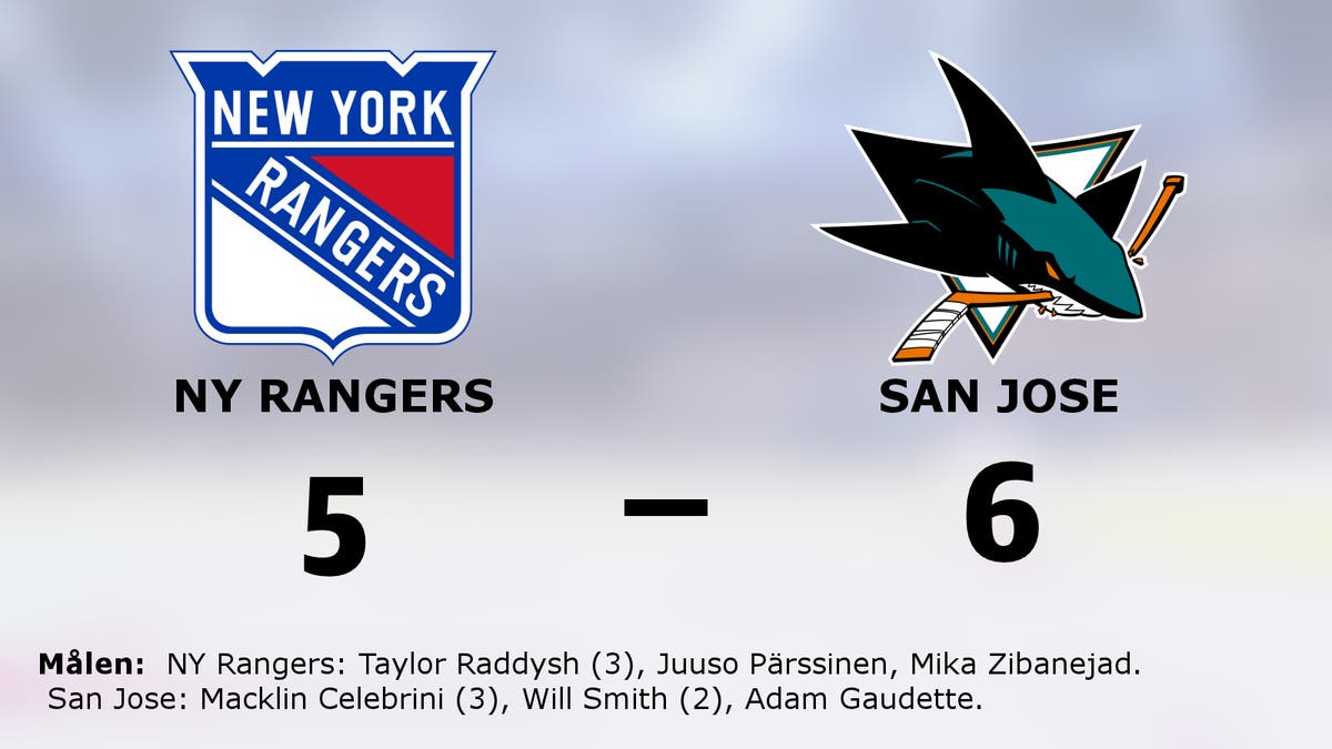 San Jose tog säsongens första seger