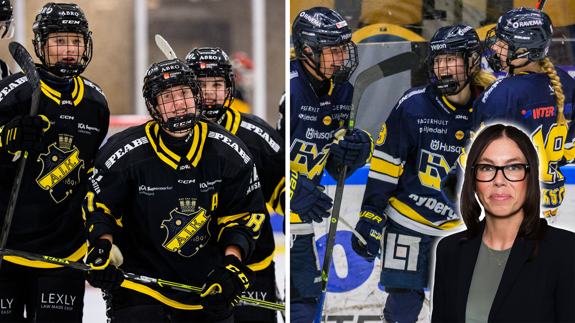 (25640) AIK HV71 Krönika Apollonia Mälarberg