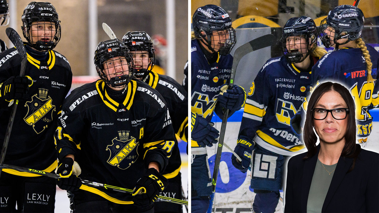 (25640) AIK HV71 Krönika Apollonia Mälarberg